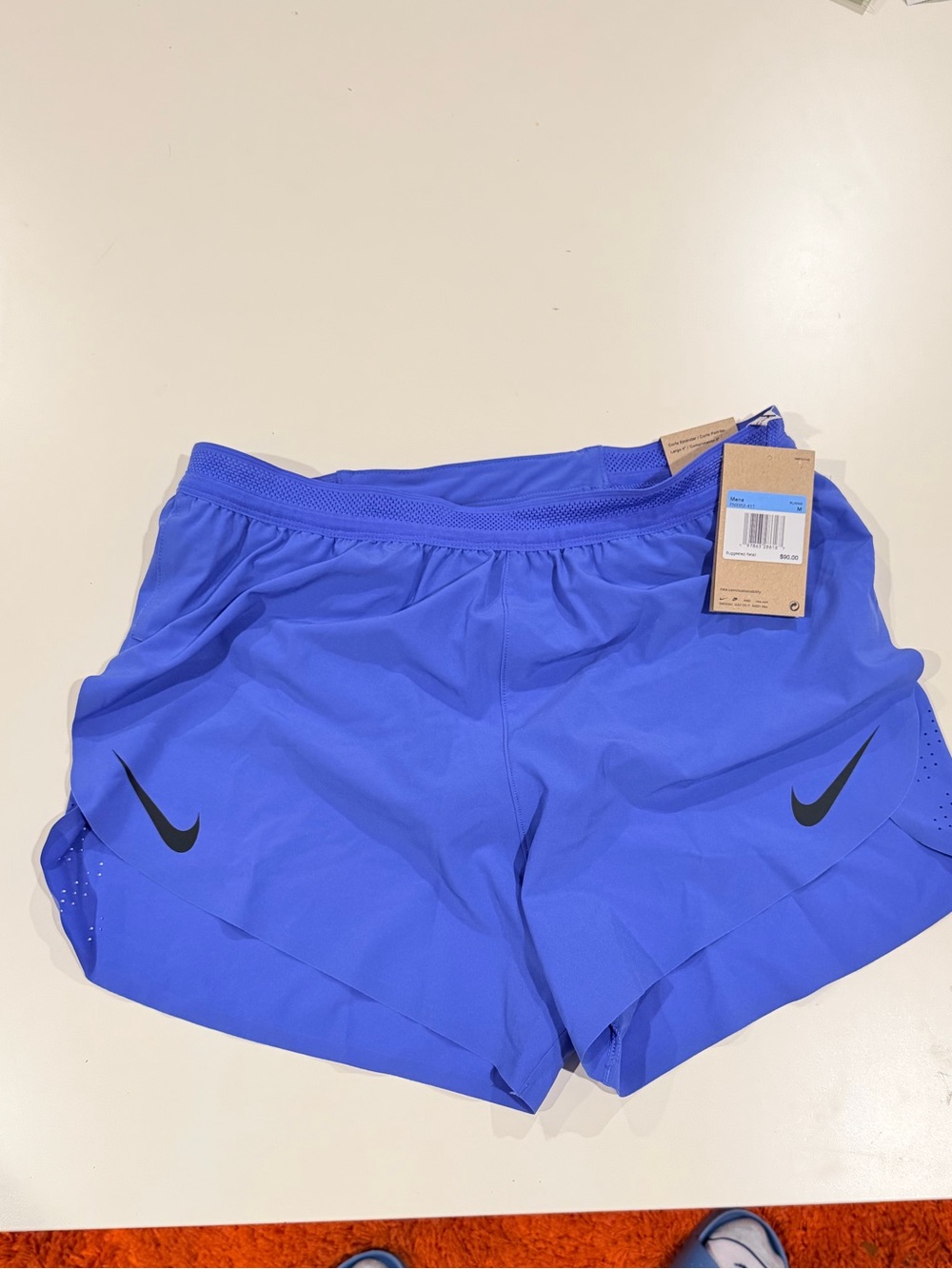 Nike 4” Blue Athletic Running Shorts